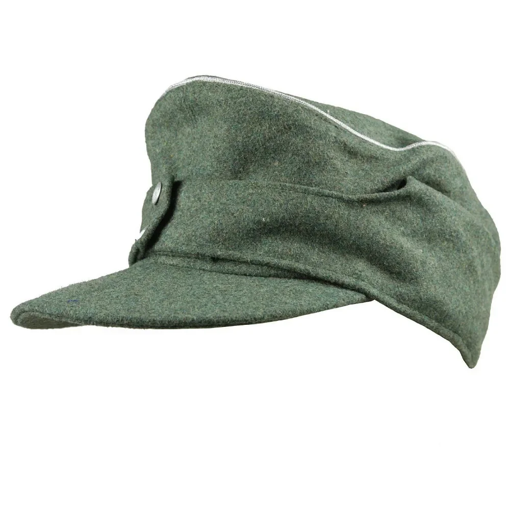 II wojna światowa WW2 niemiecki WH oficerski M43 PANZER wełniany kapelusz polowy kapelusz nowy II wojna światowa WW2 niemiecki WH oficerski M43 PANZER wełniany kapelusz polowy kapelusz nowy