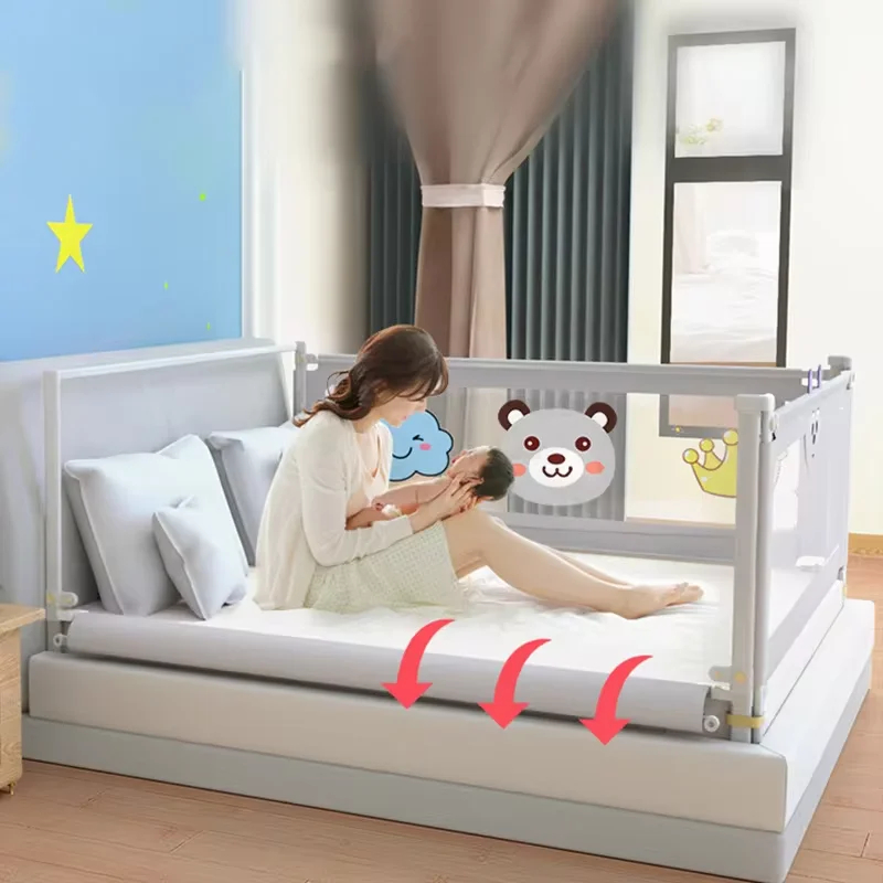 IMBABY kojce dla dzieci poręcz zabezpieczająca łóżko z regulacją wysokości dla kojca dla dzieci 0-6 lat… IMBABY kojce dla dzieci poręcz zabezpieczająca łóżko z regulacją wysokości dla kojca dla dzieci 0-6 lat…