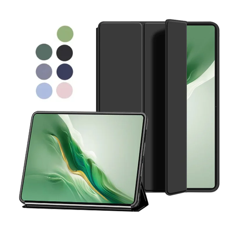 Inteligentne etui do Huawei Honor MagicPad 2 12,3 cala 2024 PU Skórzana składana podstawka Magnetyczna osłona… Inteligentne etui do Huawei Honor MagicPad 2 12,3 cala 2024 PU Skórzana składana podstawka Magnetyczna osłona…
