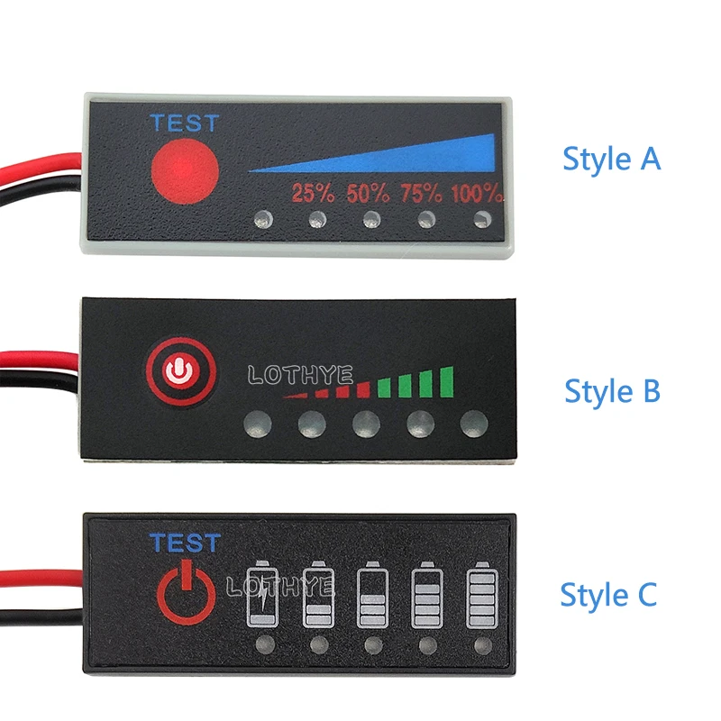 Inteligentny wyświetlacz poziomu baterii litowej Wskaźnik poziomu baterii 18650 Lipo Li-ion Tester ładowania… Inteligentny wyświetlacz poziomu baterii litowej Wskaźnik poziomu baterii 18650 Lipo Li-ion Tester ładowania…