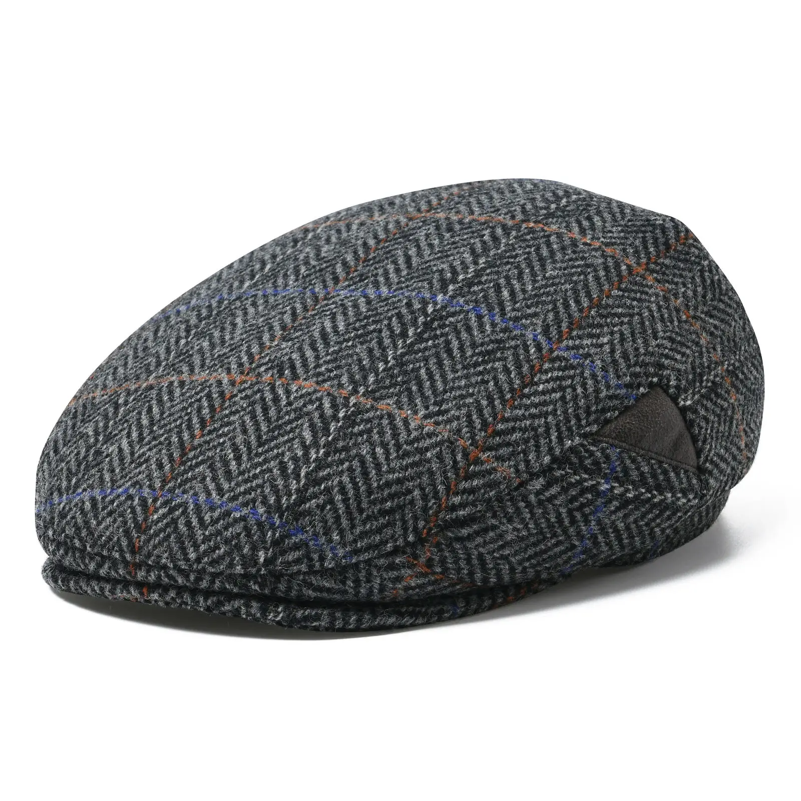 JANGOUL Męska irlandzka czapka typu flat cap z wełny tweedowej, czapka Gatsby, czapka gazeciarza, codzienna…