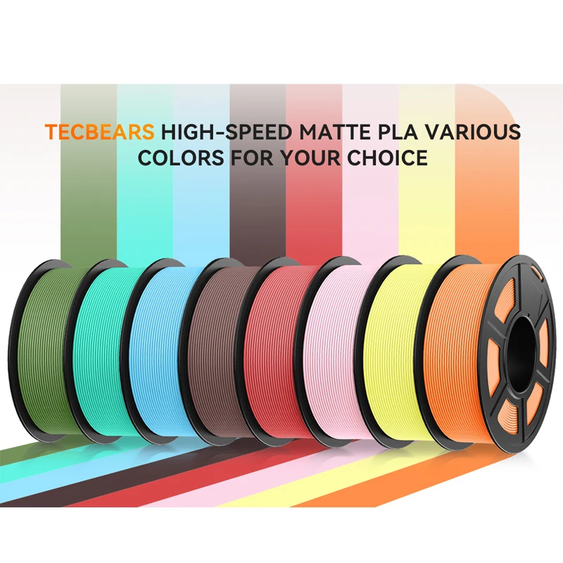 JAYO PETG PLA High Speed Matte PETG PLA Plus 10 rolek filamentu 1.75mm bez pęcherzyków gładki wiele kolorów…