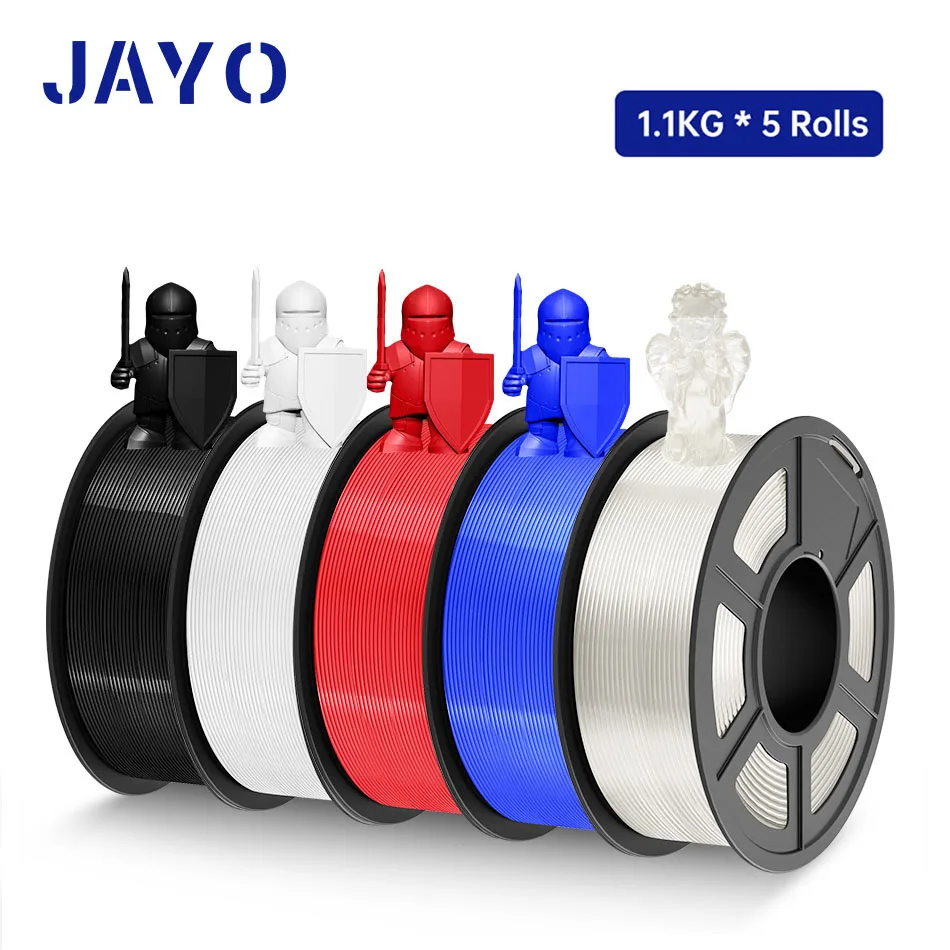 JAYO PLA / PLA Plus/jedwab PLA / PLA / PLAMeta/TPU jedwab/ABS/PETG 3D Filament 1.75mm 0.65/1.1KG drukarka 3D… JAYO PLA / PLA Plus/jedwab PLA / PLA / PLAMeta/TPU jedwab/ABS/PETG 3D Filament 1.75mm 0.65/1.1KG drukarka 3D…