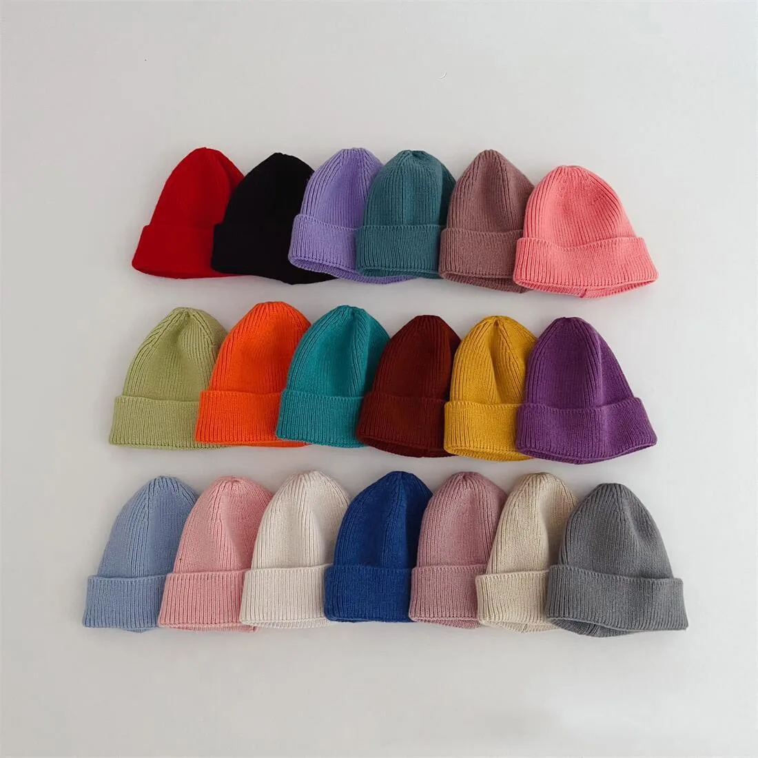 Jesień Zima Knitsuit Boy Girl Children Candy Color Solid Casual Knitted Hat Baby Warm Soft Cotton Cap Kid… Jesień Zima Knitsuit Boy Girl Children Candy Color Solid Casual Knitted Hat Baby Warm Soft Cotton Cap Kid…