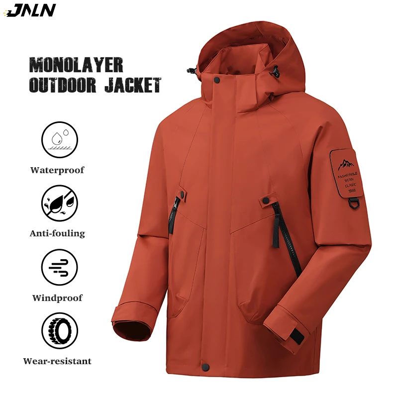 JNLN unisex wodoodporna kurtka do wspinaczki piesze wycieczki Camping Trekking wiatrówka mężczyźni kobiety… JNLN unisex wodoodporna kurtka do wspinaczki piesze wycieczki Camping Trekking wiatrówka mężczyźni kobiety…