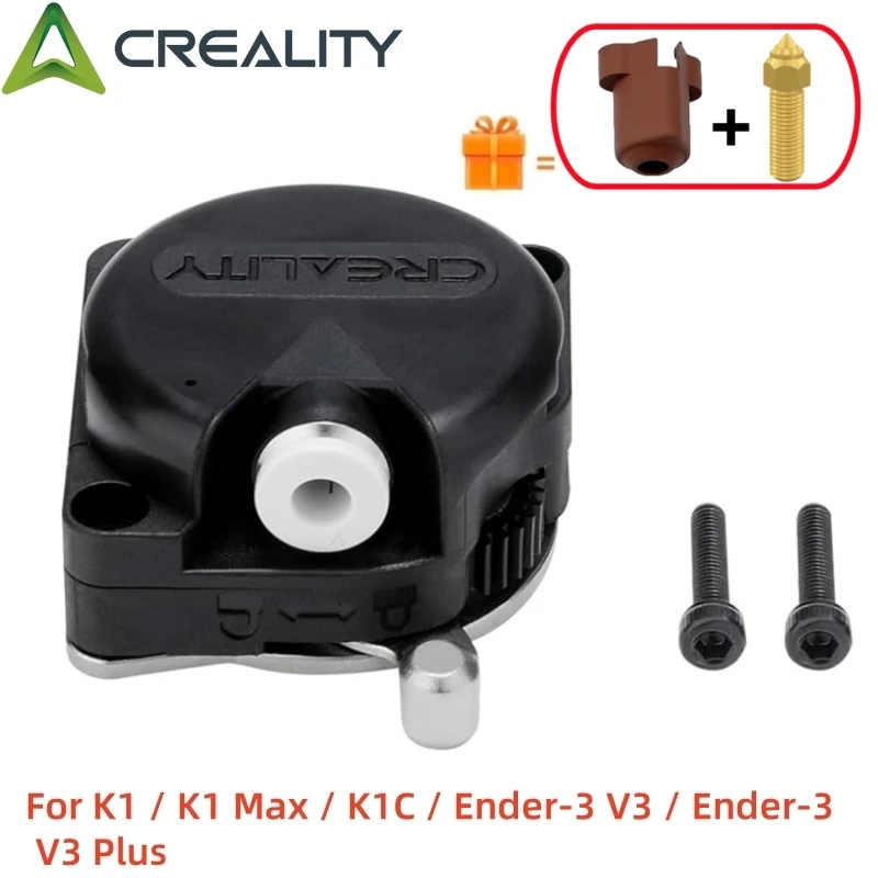 K1 Direct Drive Extruder Kit, Dual Gear Feeding Extrusion, For 3D Printers K1 / K1 Max / K1C / Ender-3 V3… K1 Direct Drive Extruder Kit, Dual Gear Feeding Extrusion, For 3D Printers K1 / K1 Max / K1C / Ender-3 V3…