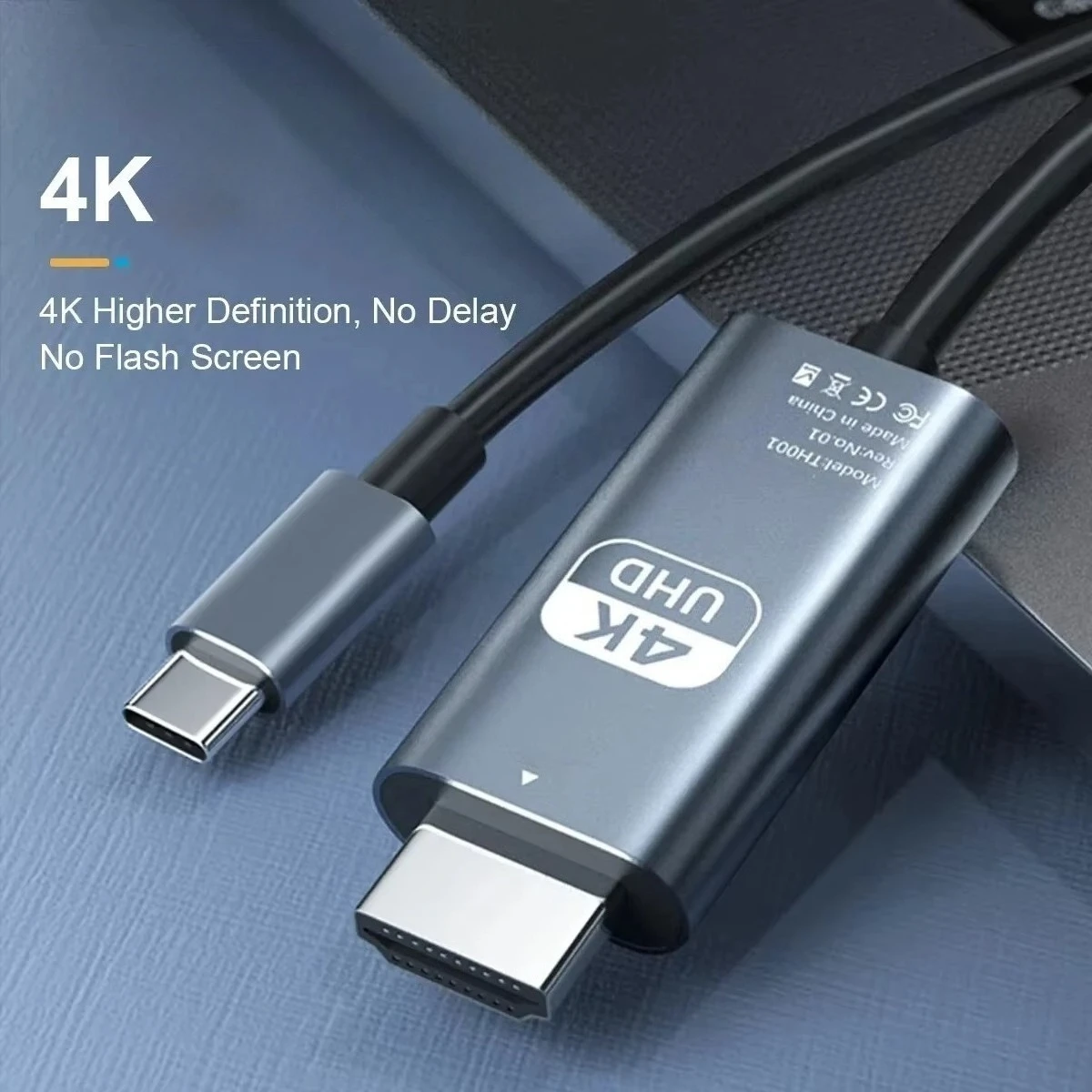 Kabel do konwersji wideo 4K HD Type-C na HDTV, kabel do zrcznego wyświetlania ekranu, kabel do telewizora… Kabel do konwersji wideo 4K HD Type-C na HDTV, kabel do zrcznego wyświetlania ekranu, kabel do telewizora…