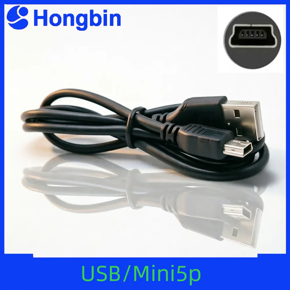 Kabel do transmisji danych i ładowania Mini USB 5Pin V3, kabel USB 5P do USB w kształcie litery T do aparatu… Kabel do transmisji danych i ładowania Mini USB 5Pin V3, kabel USB 5P do USB w kształcie litery T do aparatu…