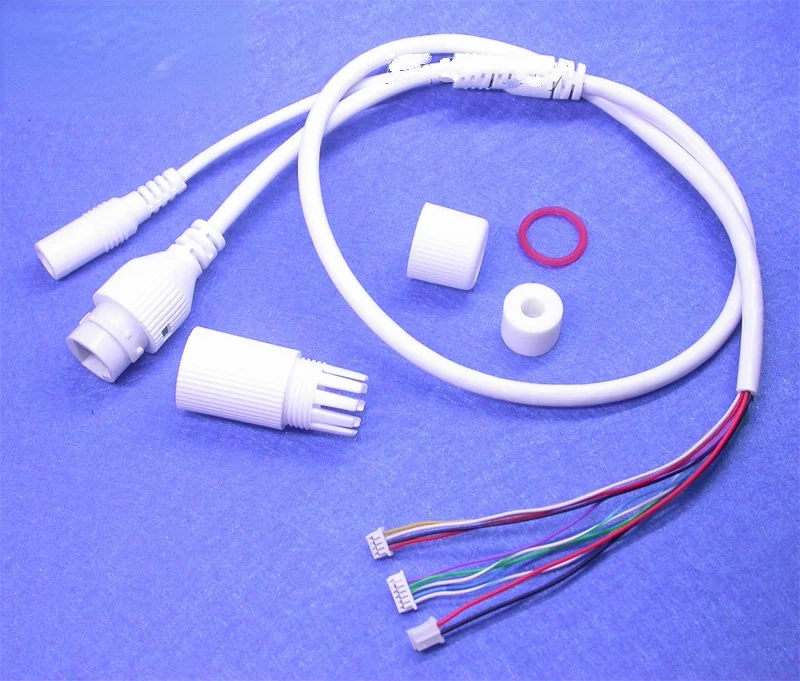 Kabel LAN do modułu płytki kamery IP CCTV dodatkowe przewody do zasilacza POE Mid-Span typu 4/5(+) 7/8(-) Kabel LAN do modułu płytki kamery IP CCTV dodatkowe przewody do zasilacza POE Mid-Span typu 4/5(+) 7/8(-)