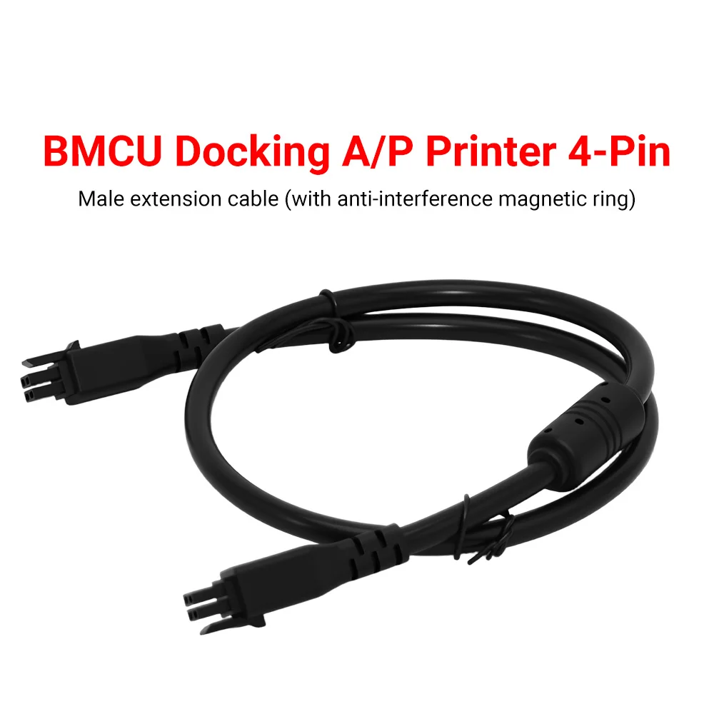 Kabel przedłużający Premium BMCU 4-pinowy, męski-męski, 0,5/1 metry, do drukarek 3D Bamboo Lab AMS A1 A1 mini… Kabel przedłużający Premium BMCU 4-pinowy, męski-męski, 0,5/1 metry, do drukarek 3D Bamboo Lab AMS A1 A1 mini…