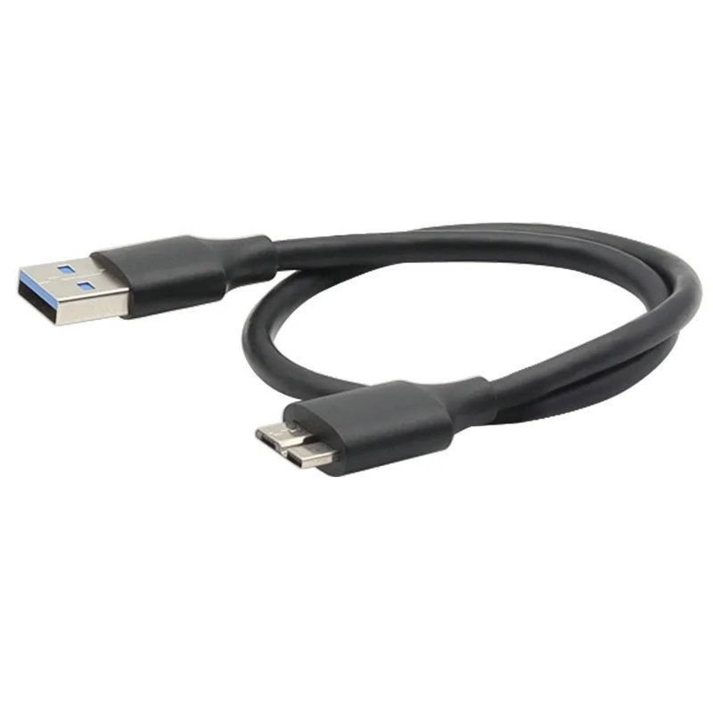 Kabel przejściowy USB 3.0 typu A na USB3.0 Micro B męski Kabel do synchronizacji danych Kabel do zewnętrznego…
