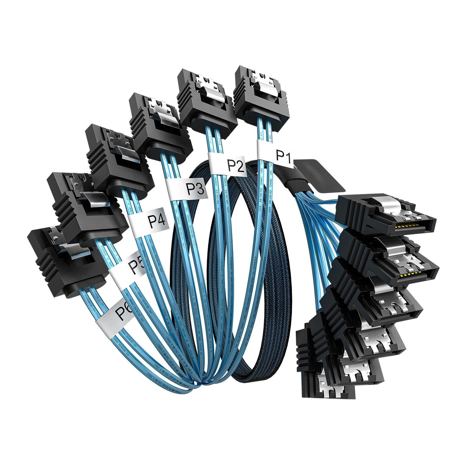 Kabel SATA-III – 0.5M/1M 4/6/8 sztuk/zestaw – 6Gbps – Długi kabel SATA zamiennik do komputerów Bitcoin… Kabel SATA-III – 0.5M/1M 4/6/8 sztuk/zestaw – 6Gbps – Długi kabel SATA zamiennik do komputerów Bitcoin…