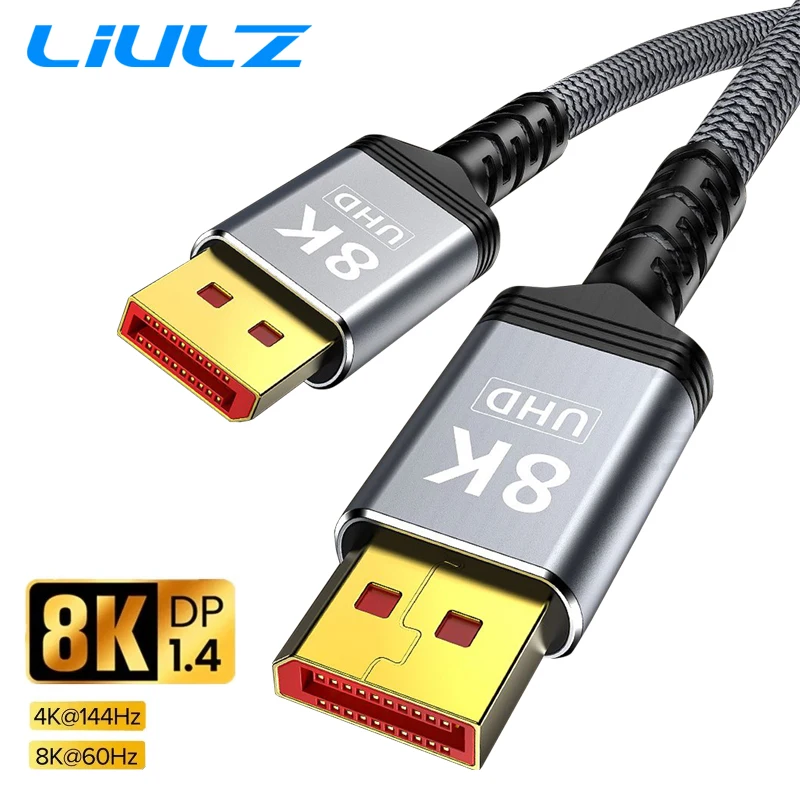 Kabel UGREEN Displayport kabel Audio 16K 8K wideo do TV Box Xiaomi PC ekran do laptopa gier wideo Port… Kabel UGREEN Displayport kabel Audio 16K 8K wideo do TV Box Xiaomi PC ekran do laptopa gier wideo Port…