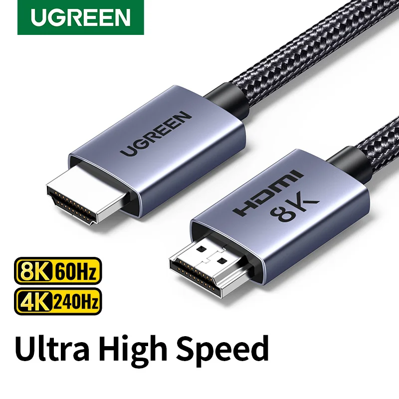 Kabel UGREEN HDMI 8K/60Hz do PS5 Xiaomi TV Box Ultra High Speed Certified 8K@60Hz Kabel 48Gbps Dolby Vision… Kabel UGREEN HDMI 8K/60Hz do PS5 Xiaomi TV Box Ultra High Speed Certified 8K@60Hz Kabel 48Gbps Dolby Vision…