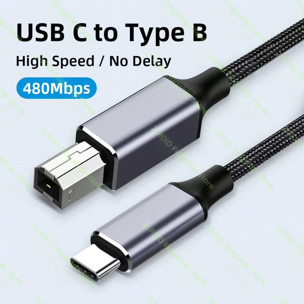 Kabel USB typu C do USB typu B 2.0 do nowego MacBooka Pro HP Canon Brother Epson Dell Samsung Drukarka typu C… Kabel USB typu C do USB typu B 2.0 do nowego MacBooka Pro HP Canon Brother Epson Dell Samsung Drukarka typu C…