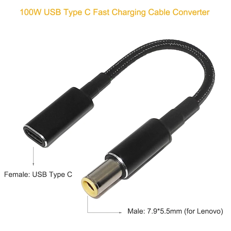 Kabel USB typu C PD do szybkiego ładowania 100 W do Lenovo ThinkPad T61 T60 T420 T430 USB-C do złącza… Kabel USB typu C PD do szybkiego ładowania 100 W do Lenovo ThinkPad T61 T60 T420 T430 USB-C do złącza…