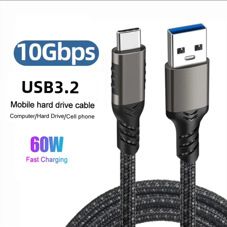 Kabel USB3.2 10 Gb/s USB typu A do USB C 3.1/3.2 Gen2 Kabel do transferu danych USB C SSD Kabel do dysku… Kabel USB3.2 10 Gb/s USB typu A do USB C 3.1/3.2 Gen2 Kabel do transferu danych USB C SSD Kabel do dysku…
