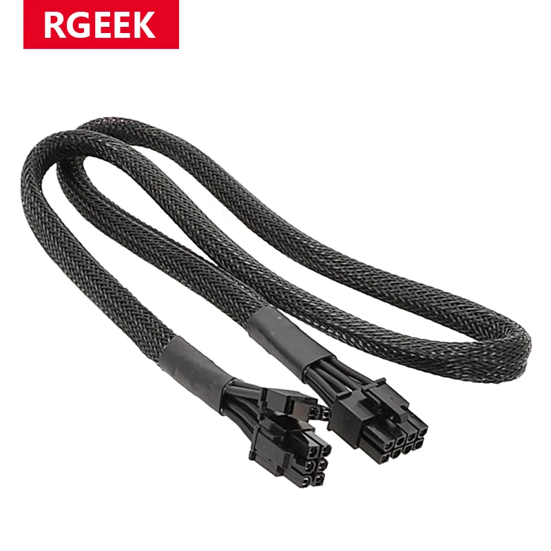 Kabel zasilający GPU RGEEK 60cm 18AWG PCIE 8PIN do 8PIN (6+2)Pin do MSI A850GL ATX3.0 A750GL ATX3.0 A850GL… Kabel zasilający GPU RGEEK 60cm 18AWG PCIE 8PIN do 8PIN (6+2)Pin do MSI A850GL ATX3.0 A750GL ATX3.0 A850GL…