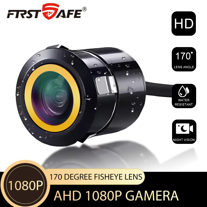 Kamera AHD 1920x1080P z obiektywem typu rybie oko 18.5mm, montowana na wierconym otworze, wodoodporna IP67, z… Kamera AHD 1920x1080P z obiektywem typu rybie oko 18.5mm, montowana na wierconym otworze, wodoodporna IP67, z…