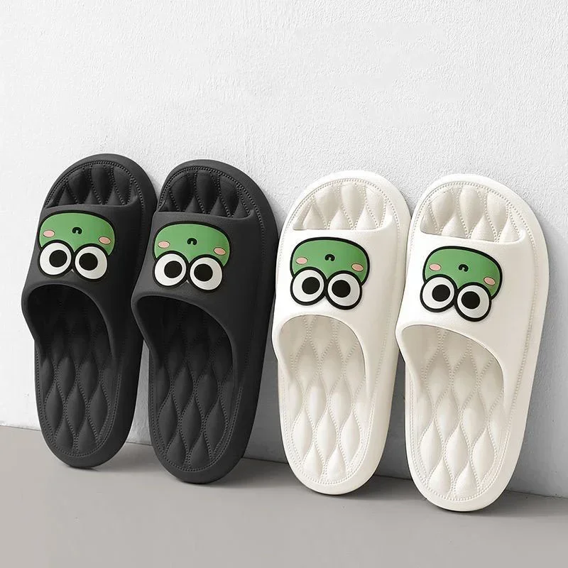 Kapcie dla par Funny Animal Flog Kapcie Kobiece Komfortowe Oddychające Klapki EVA Wewnętrzne Łazienka… Kapcie dla par Funny Animal Flog Kapcie Kobiece Komfortowe Oddychające Klapki EVA Wewnętrzne Łazienka…