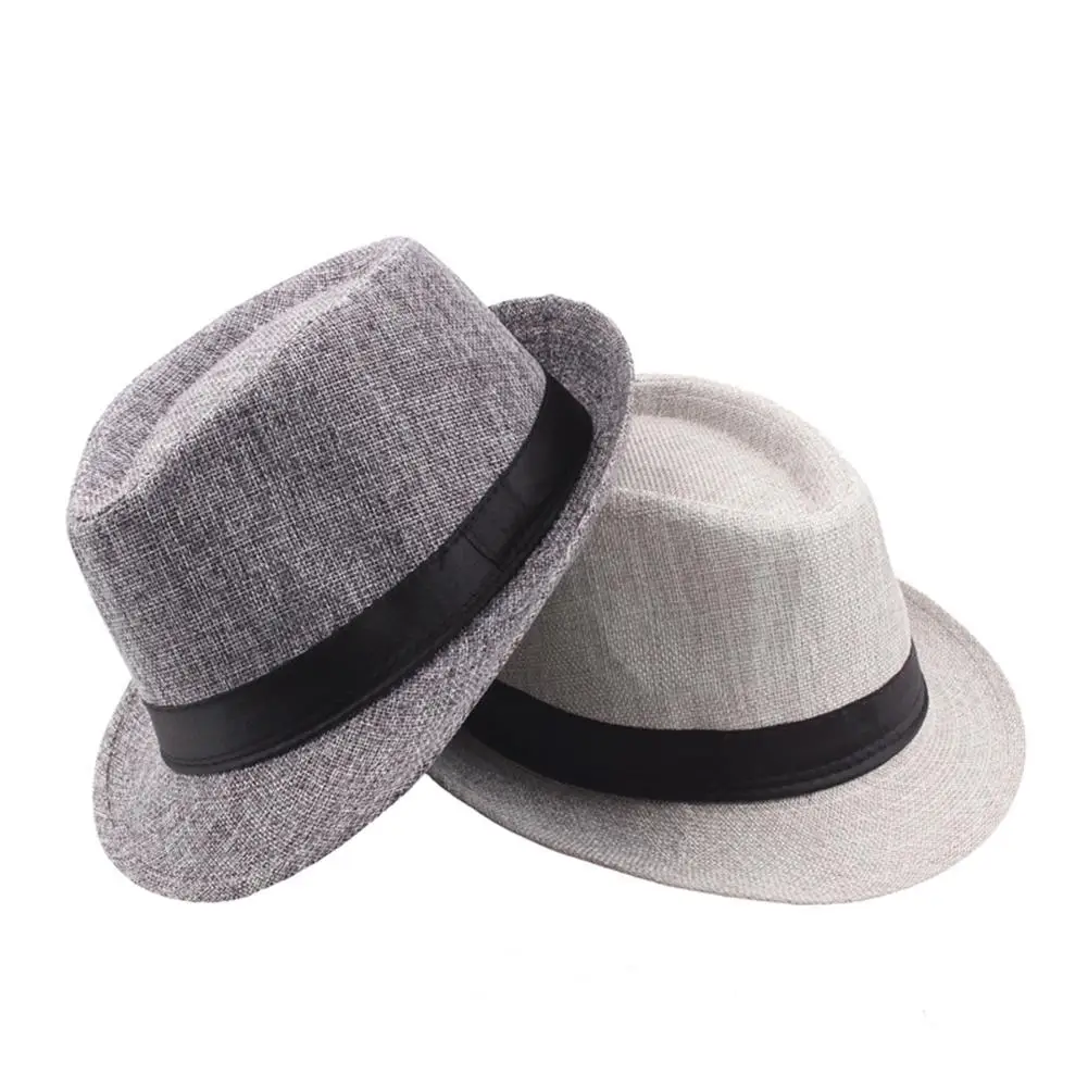 Kapelusz Fedora Szerokie rondo Czapka przeciwsłoneczna Jazz Jednokolorowa czapka Panama Boater Letni kapelusz… Kapelusz Fedora Szerokie rondo Czapka przeciwsłoneczna Jazz Jednokolorowa czapka Panama Boater Letni kapelusz…