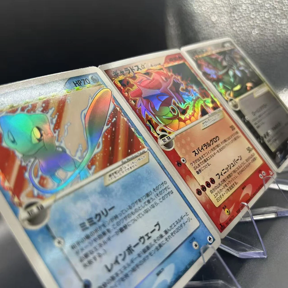 Karta kolekcjonerska DIY PTCG 2006 Mew Gold Star 015/068 Delta Card Charizard Gold Star Gyarados Japońska Holo… Karta kolekcjonerska DIY PTCG 2006 Mew Gold Star 015/068 Delta Card Charizard Gold Star Gyarados Japońska Holo…