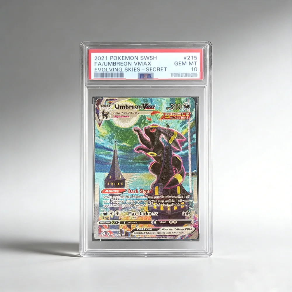 Karta kolekcjonerska DIY PTCG SWSH FA/UMBREON VMAX EVOLVING SKIES – SECRET Pojedyncza Karta 10 Punktów…