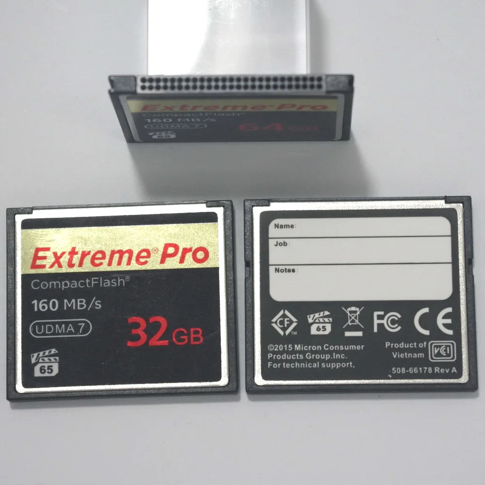 Karta Xientrnic Extreme Pro Compact Flash CF 16GB 32GB 64GB High Speed UDMA7 160MB 1066X VPG-65 EOS 1D-X 7D…