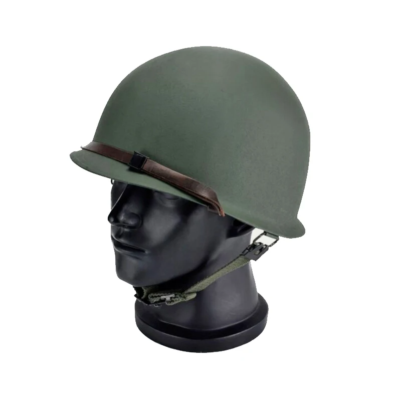 Kask wojskowy ze stali M1 taktyczny armia amerykańska replika kaski ochronne II wojna światowa WW2 Outdoor CS… Kask wojskowy ze stali M1 taktyczny armia amerykańska replika kaski ochronne II wojna światowa WW2 Outdoor CS…