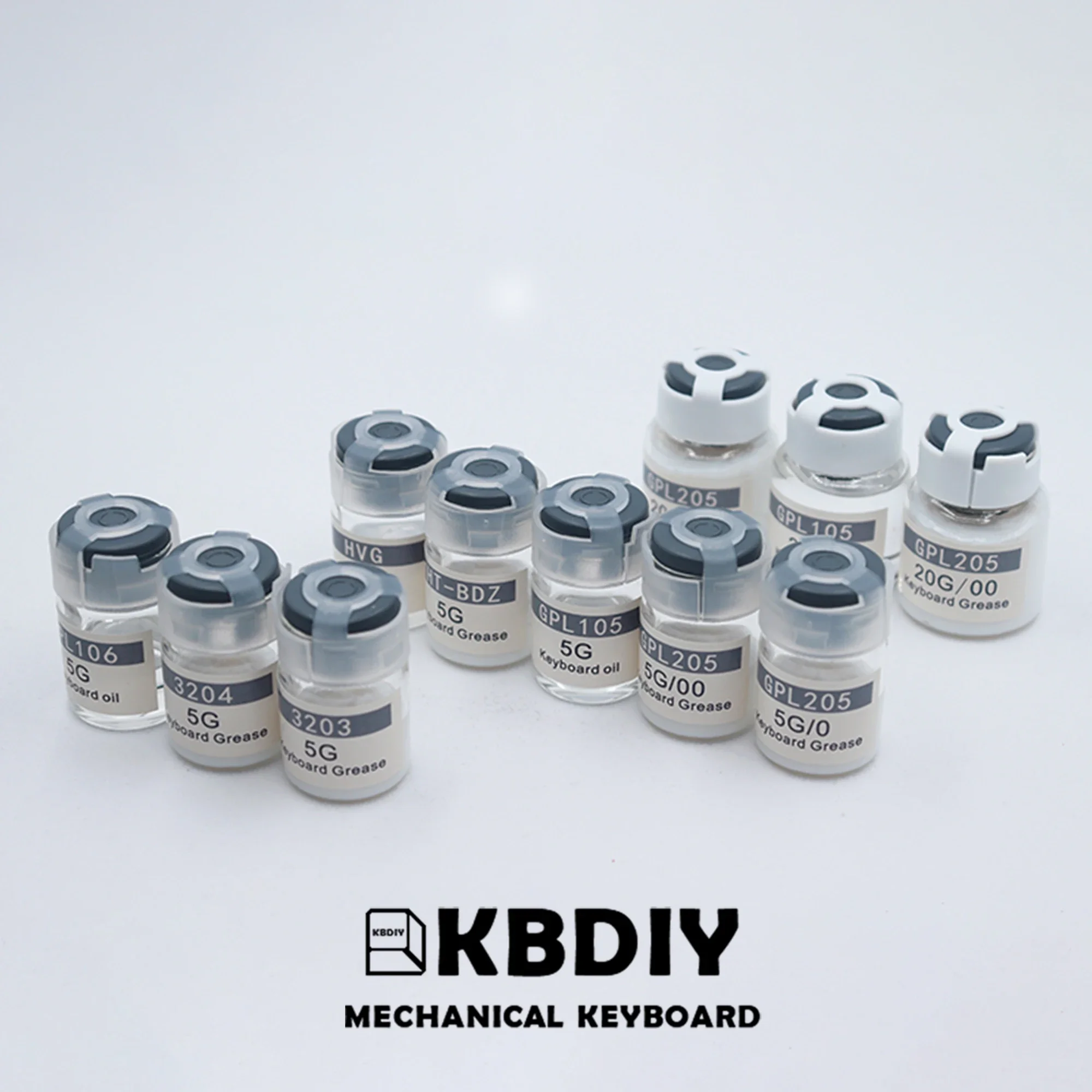 KBDiy Przełącznik klawiatury Smarowanie GPL 205g0 105 205 G0 G00 xht bdz 3203 3204 Zestaw smarów Przełączniki…