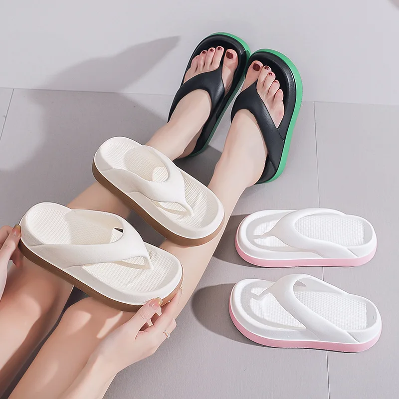 Klapki damskie popularne buty designerskie 2025 Trend platforma sandały na co dzień Outdoor antypoślizgowe…