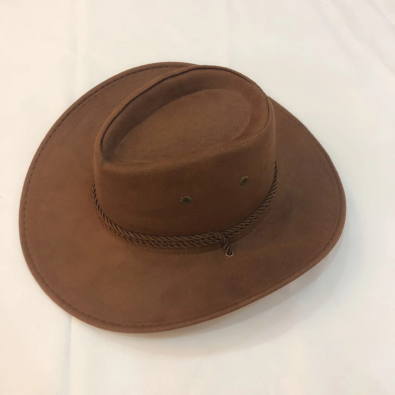 Klasyczny kowbojski kapelusz w stylu western z regulowanym sznurkiem na szyję, kapelusz kowbojski w stylu… Klasyczny kowbojski kapelusz w stylu western z regulowanym sznurkiem na szyję, kapelusz kowbojski w stylu…