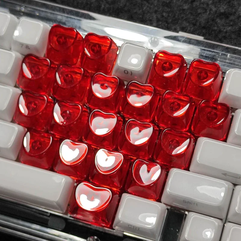 Klawisze do klawiatury mechanicznej 21Keys, klawisze Love, do klawiatur 60/61/68/104, bocznie grawerowane… Klawisze do klawiatury mechanicznej 21Keys, klawisze Love, do klawiatur 60/61/68/104, bocznie grawerowane…