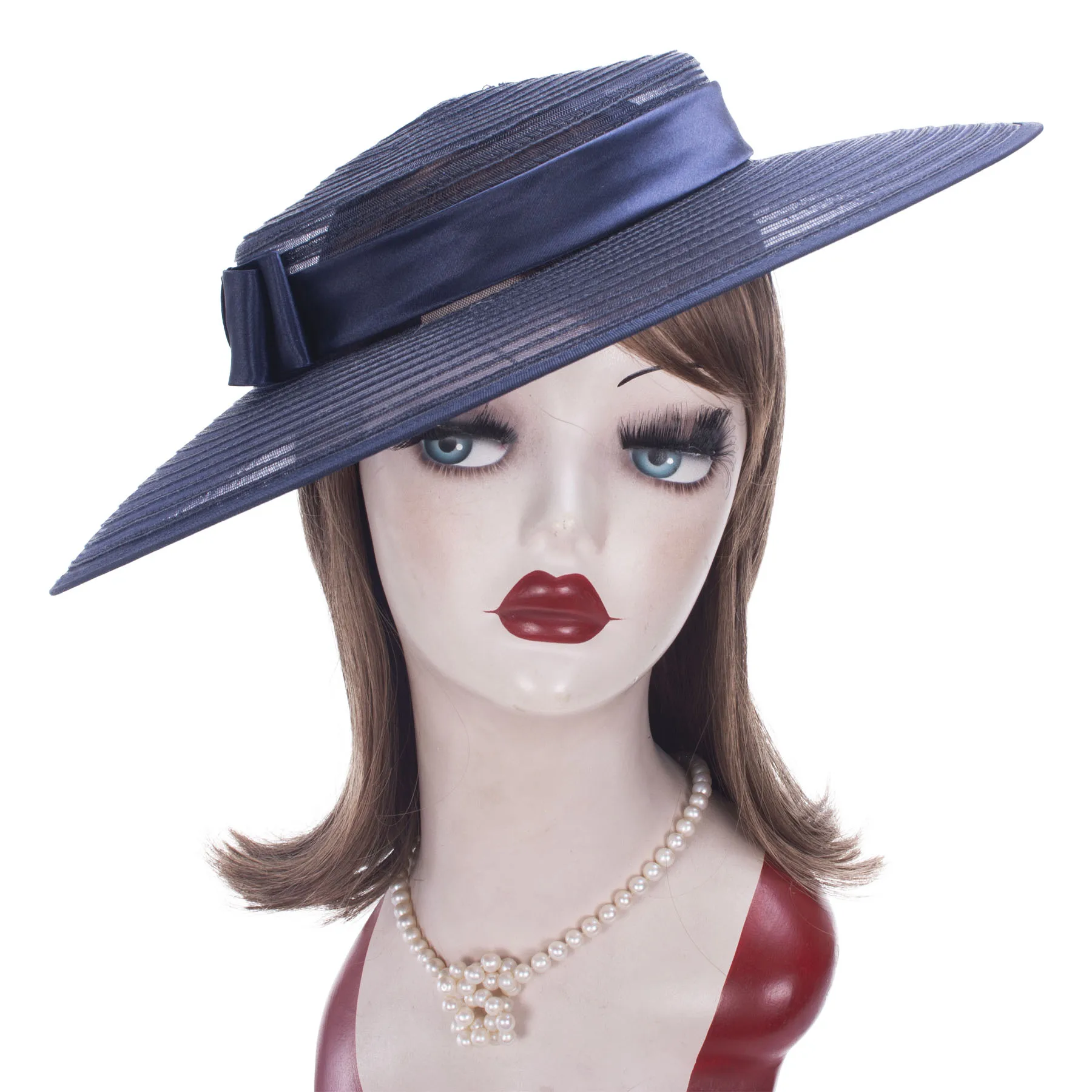 Kobiet klasyczny wygląd 1950s Fascinators ślub kościół wyścigi kapelusze pałąk chluba T449 Kobiet klasyczny wygląd 1950s Fascinators ślub kościół wyścigi kapelusze pałąk chluba T449