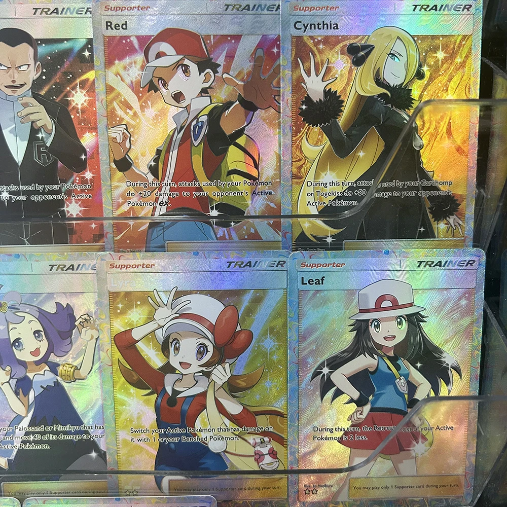 Kolekcja Anime PTCG Angielskie Karty DIY Dark Signal Umbreon Vmax Fear and Panic Gengar Vmax Karta z Efektem… Kolekcja Anime PTCG Angielskie Karty DIY Dark Signal Umbreon Vmax Fear and Panic Gengar Vmax Karta z Efektem…