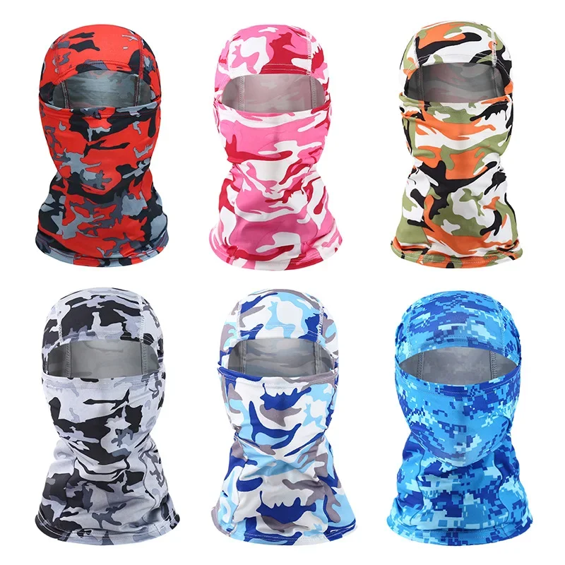 Kominiarka Unisex Moro Pełna Twarz Maska Narciarska Rowerowa Myśliwska Ochrona Głowy Szalik Czapka Bandana
