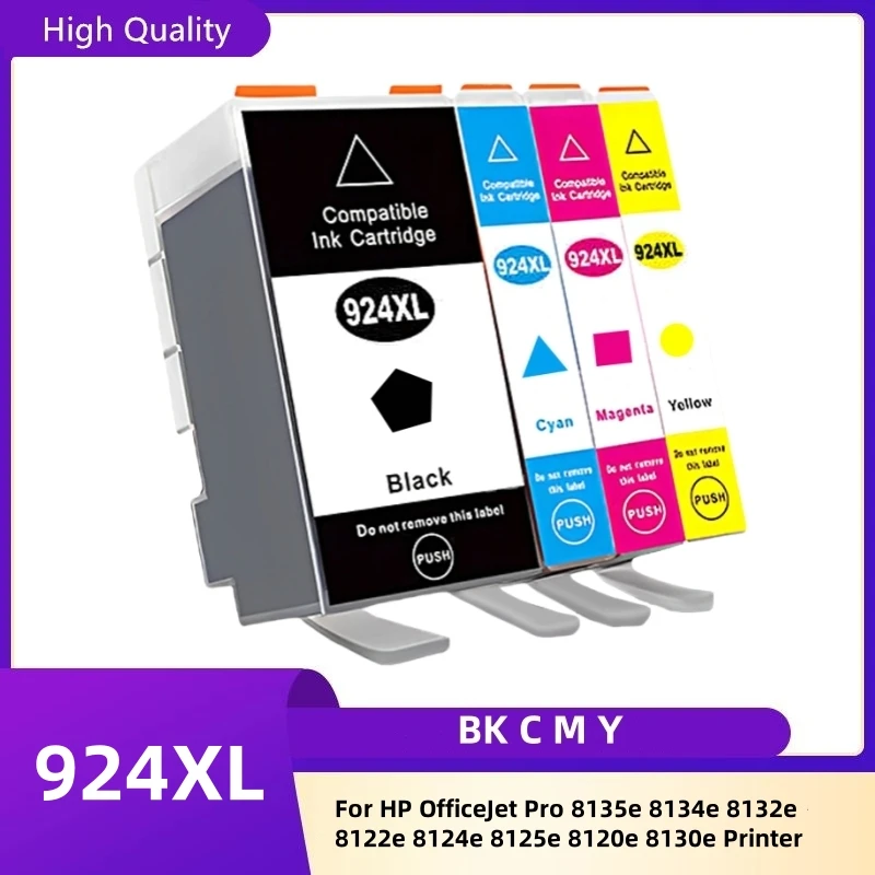 Kompatybilny wkład atramentowy 924 924E 924XL do drukarki HP OfficeJet Pro 8135e 8134e 8132e 8122e 8124e 8125e… Kompatybilny wkład atramentowy 924 924E 924XL do drukarki HP OfficeJet Pro 8135e 8134e 8132e 8122e 8124e 8125e…