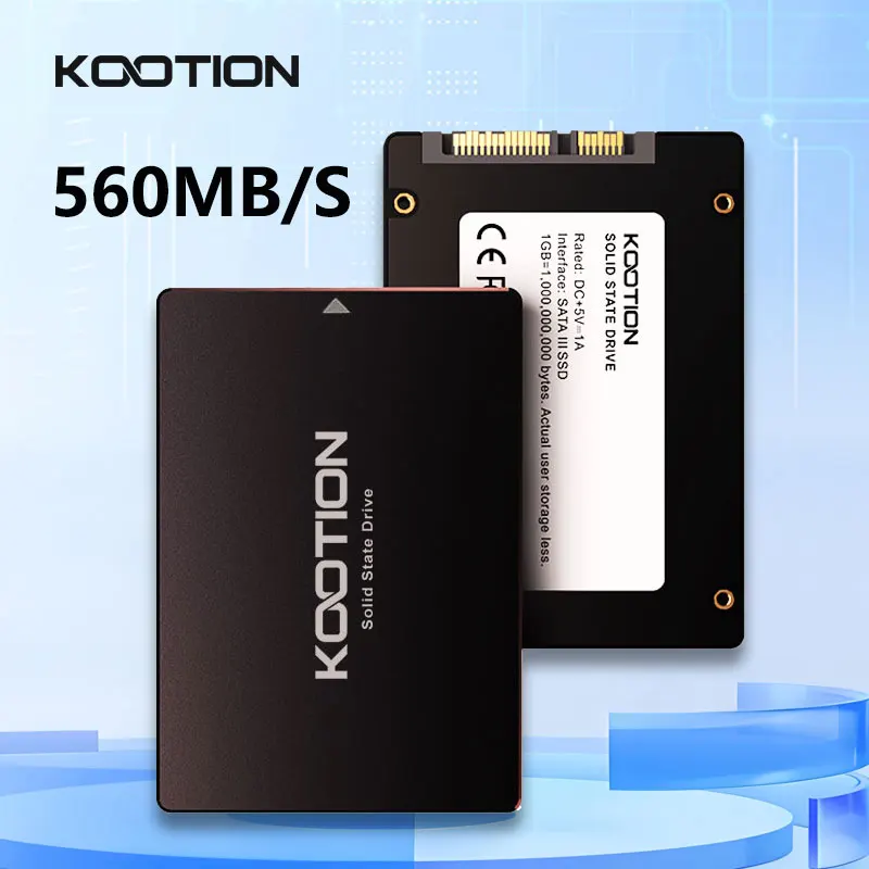 KOOTION SATA 3 Dysk SSD HDD 2.5 Dysk Twardy SSD 64GB 128GB 240GB 256GB 480GB 512GB HD SATA3 Dysk… KOOTION SATA 3 Dysk SSD HDD 2.5 Dysk Twardy SSD 64GB 128GB 240GB 256GB 480GB 512GB HD SATA3 Dysk…