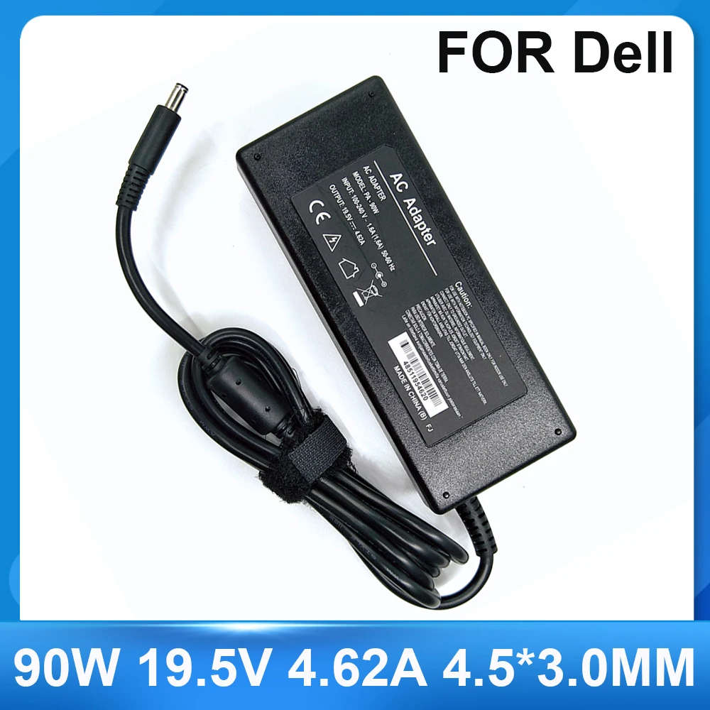 Ładowarka sieciowa 90W 19.5V 4.62A 4.5*3.0mm do laptopów Dell XPS 11 12 13 L321X L322X 12 14 15 24 vostro 20…