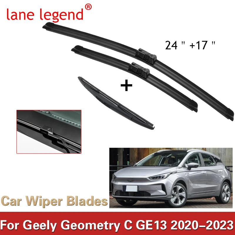 Lane legend wycieraczki do Geely Geometry C GE13 2020-2023 akcesoria samochodowe szczotki przednie i… Lane legend wycieraczki do Geely Geometry C GE13 2020-2023 akcesoria samochodowe szczotki przednie i…