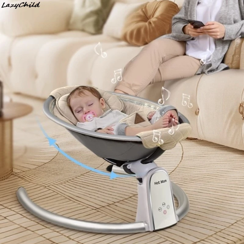 Lazychild Baby God Baby Fotel bujany Noworodek Kojący fotel bujany Regulowany sen Elektryczna kołyska Szezlong… Lazychild Baby God Baby Fotel bujany Noworodek Kojący fotel bujany Regulowany sen Elektryczna kołyska Szezlong…