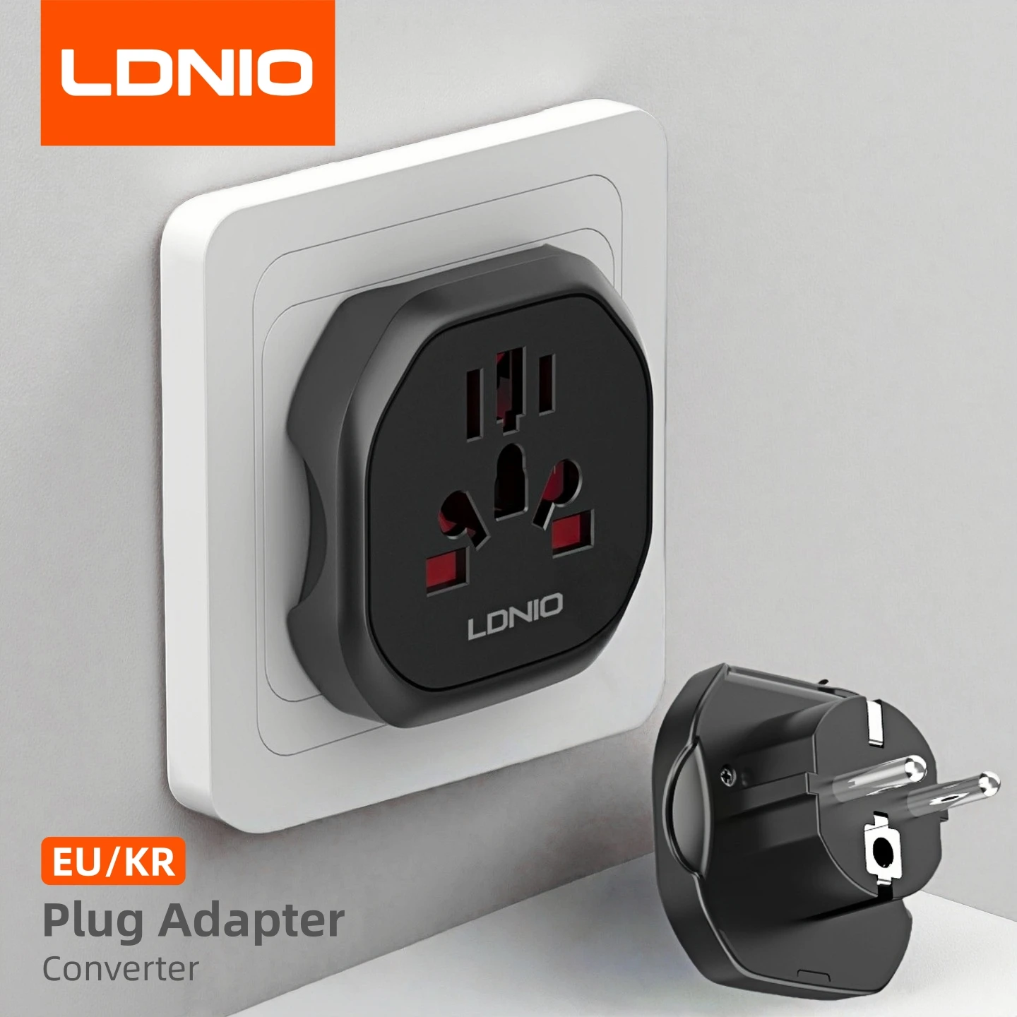 LDNIO Korea Adapter wtyczki EU 2500W Adapter podróżny Konwerter Wysokiej jakości uniwersalne gniazdo AU US UK… LDNIO Korea Adapter wtyczki EU 2500W Adapter podróżny Konwerter Wysokiej jakości uniwersalne gniazdo AU US UK…