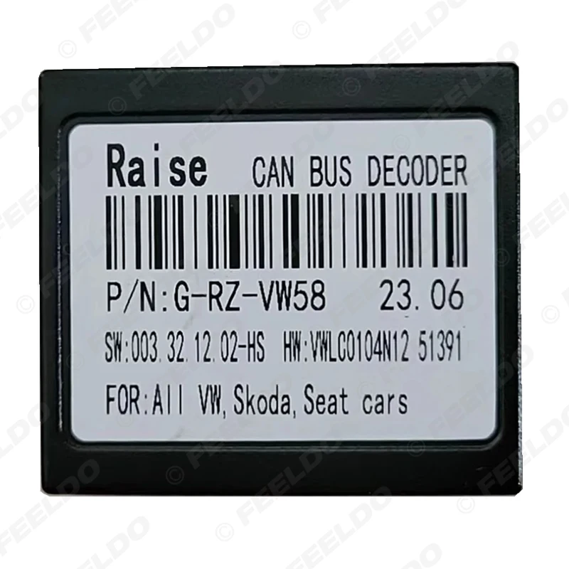 LEEWA 1PC samochodowy odtwarzacz multimedialny Radio CANBUS BOX dla Android Volkswagen RZ-VW58 LEEWA 1PC samochodowy odtwarzacz multimedialny Radio CANBUS BOX dla Android Volkswagen RZ-VW58