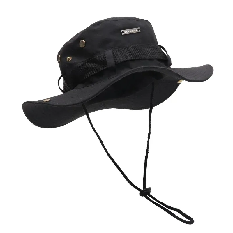 Letni nowy kapelusz typu bucket hat dla mężczyzn, czapka rybacka, kapelusz wędkarski, ochrona przed słońcem na… Letni nowy kapelusz typu bucket hat dla mężczyzn, czapka rybacka, kapelusz wędkarski, ochrona przed słońcem na…