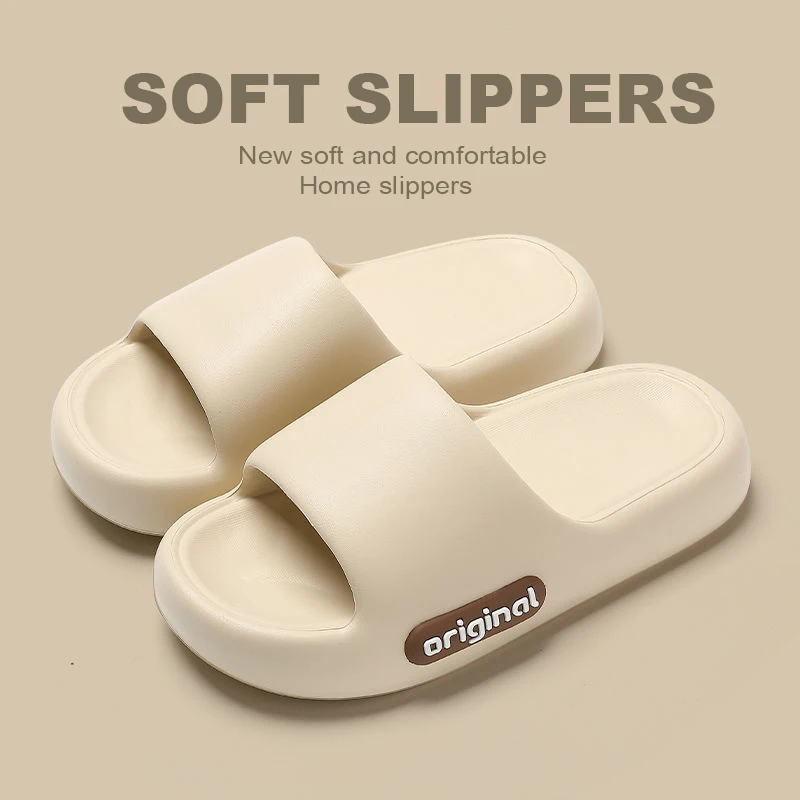 Letnie kapcie na platformie Cloud Slippers Women Lightweight Solid Color Soft Sole EVA Pillow Slides Woman… Letnie kapcie na platformie Cloud Slippers Women Lightweight Solid Color Soft Sole EVA Pillow Slides Woman…