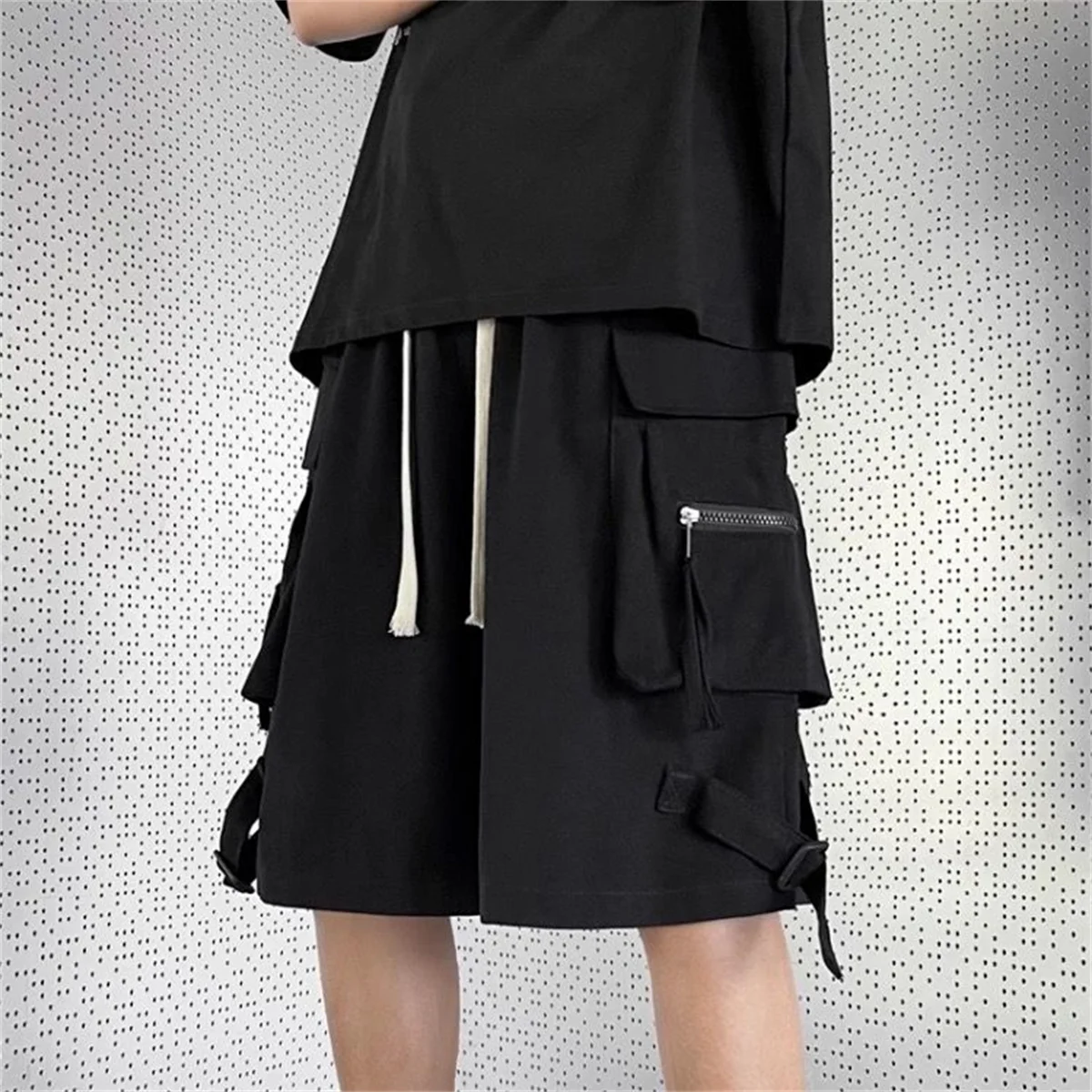 Letnie męskie szorty cargo męskie casual harajuku jogger szorty spodnie męskie odzież wierzchnia moda hip hop…