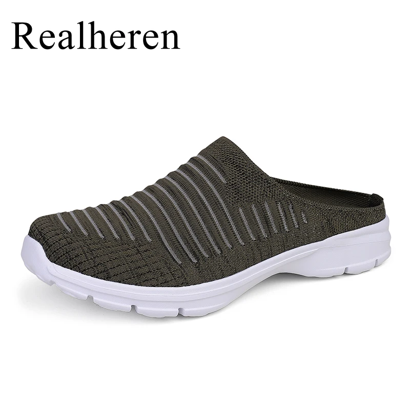 Letnie półbuty dla mężczyzn kobiet pary hald Outdoor zjeżdżalnie pantofle wsuwane na buty Plus duży rozmiar 48…