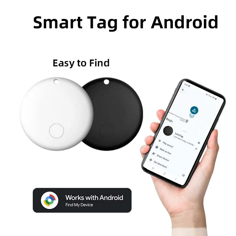 Lokalizator Android, kompatybilny z Androidem, Google Find My Device, lokalizator Bluetooth, globalne… Lokalizator Android, kompatybilny z Androidem, Google Find My Device, lokalizator Bluetooth, globalne…