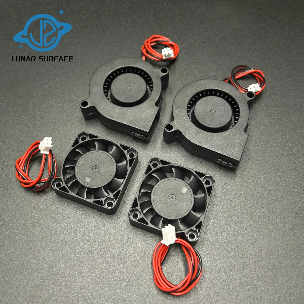 LS-3D części drukarki 4010 DC 12/24V 0.1A cichy osiowy wentylator chłodzący bezszczotkowy i 5015 dmuchawy dla…