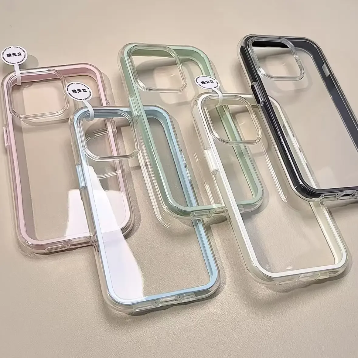 Luksusowe etui na telefon w pastelowych kolorach z ramką do Samsung Galaxy S26 Ultra S25 S24 S22 S23 Plus FE… Luksusowe etui na telefon w pastelowych kolorach z ramką do Samsung Galaxy S26 Ultra S25 S24 S22 S23 Plus FE…